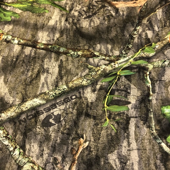 Mossy Oak No Fly Zone Camouflage T-shirt 34-36 - Picture 5 of 9